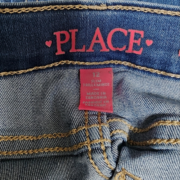 Childrens Place Skimmer Jean Shorts - Picture 3 of 4